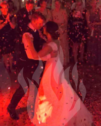 Hochzeit, Hochzeitstanz, Fulda, DJ, Confetti-Kanone, Konfetti-Kanone, Hochzeit feiern